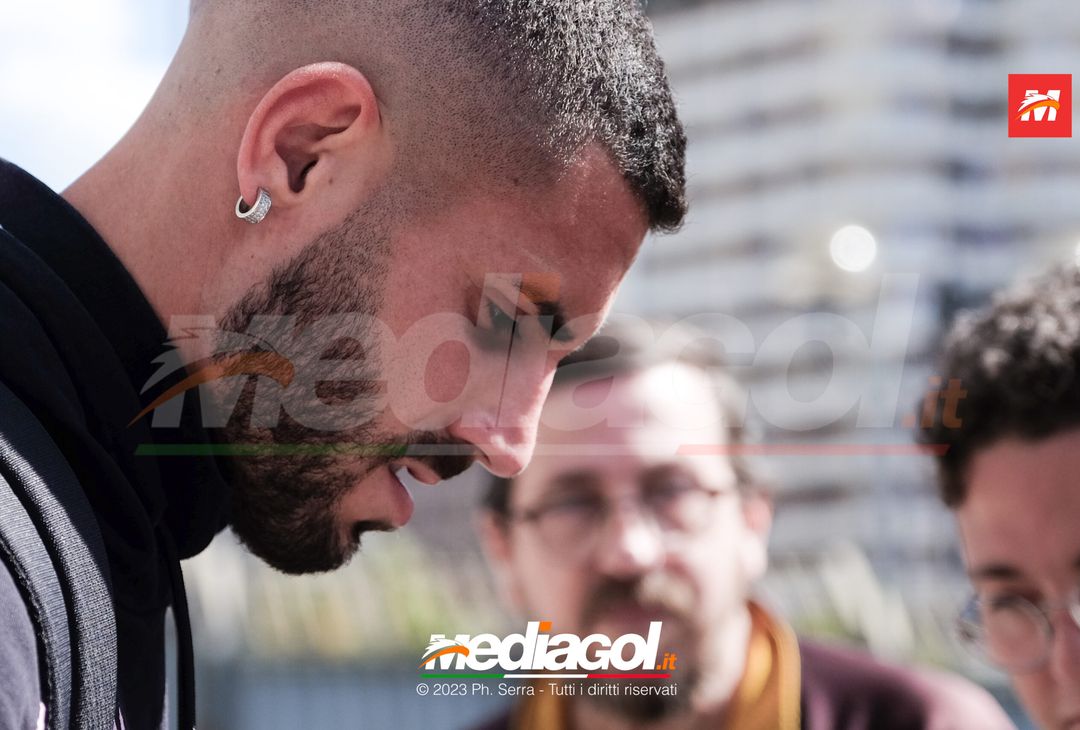 Foto Venezia Palermo I Rosanero In Partenza Dal Renzo Barbera