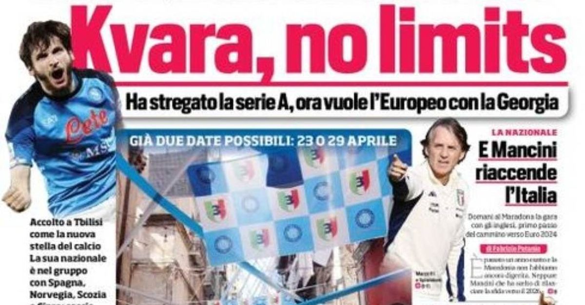 IL NAPOLI SUI MEDIA Le Prime Pagine Dei Giornali Di Oggi 22 Marzo