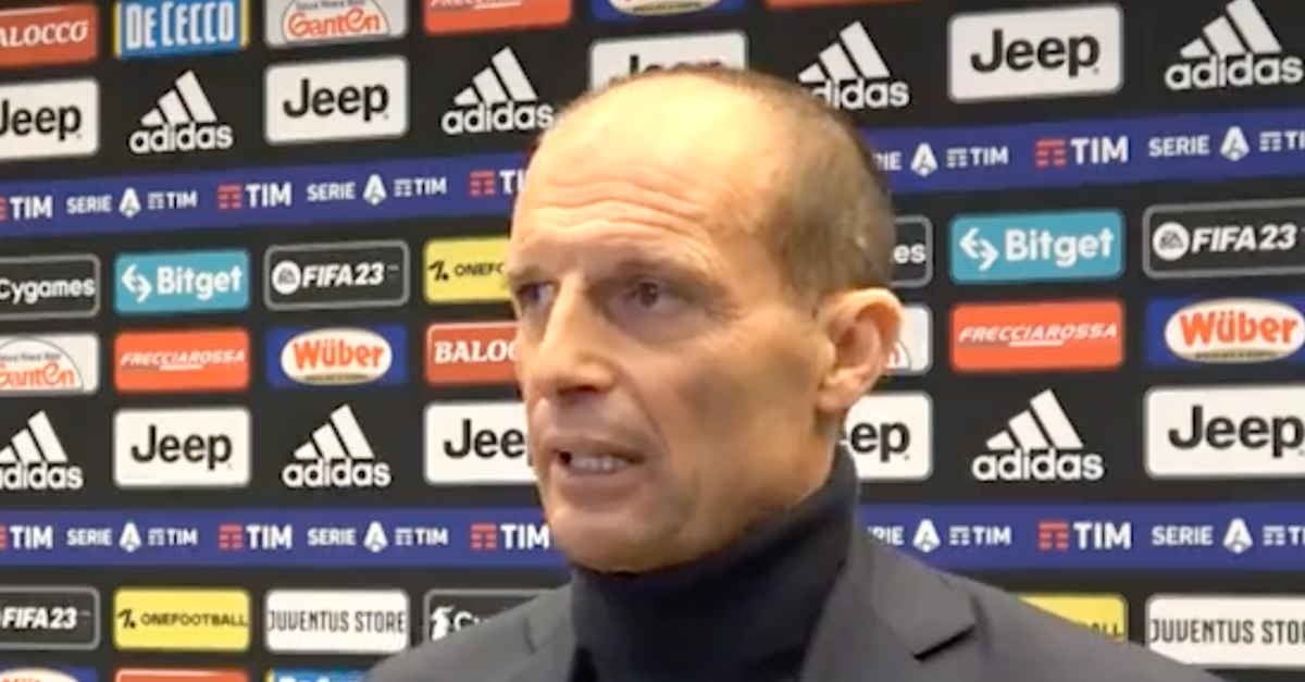 VIDEO Juve Fiorentina 1 0 Allegri È un dato di fatto che abbiamo