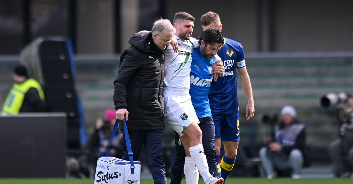 Berardi KO Si Teme Per Il Tendine D Achille A Rischio Gli Europei Con