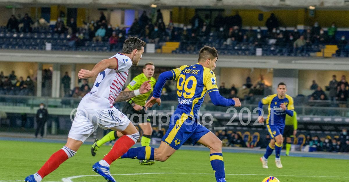 Verona Verso Latalanta Lallenamento Dei Giallobl Hellas