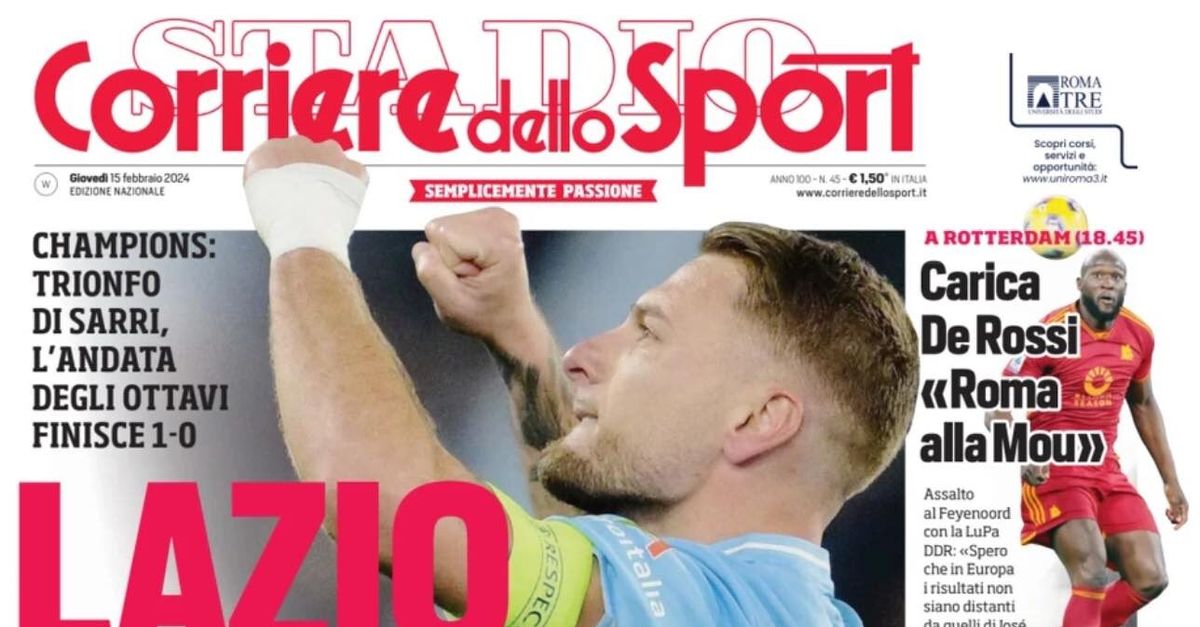 PRIMA PAGINA CORRIERE DELLO SPORT OGGI Napoli Torna Osi Il Piano Di