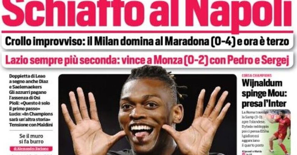 Il Napoli Sui Media Le Prime Pagine Dei Giornali Di Oggi Aprile