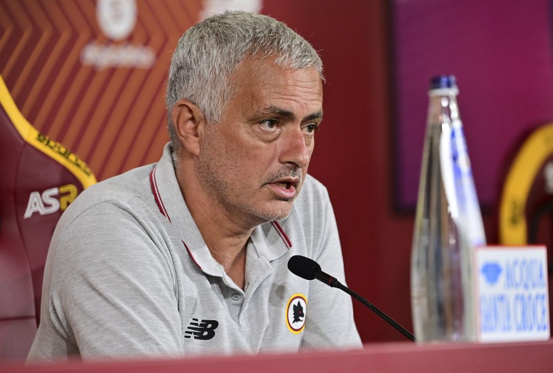 Mourinho In Conferenza Stampa Prima Di Roma Trabzonspor FOTO GALLERY