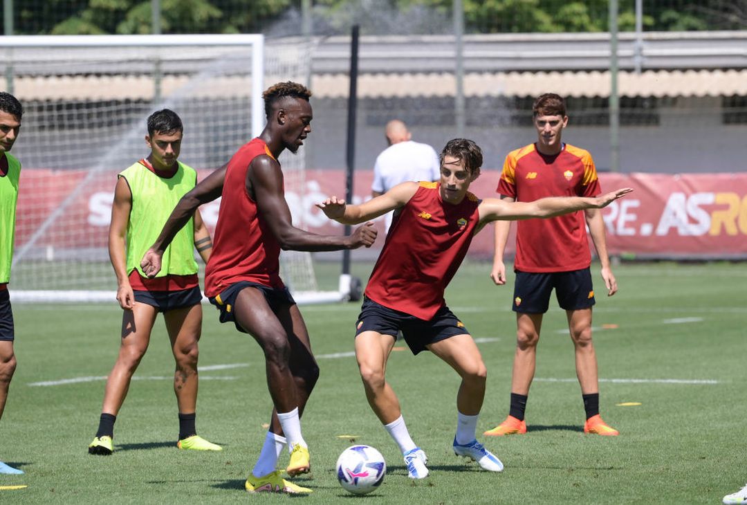 La Rifinitura Della Roma A Trigoria In Vista Della Salernitana FOTO