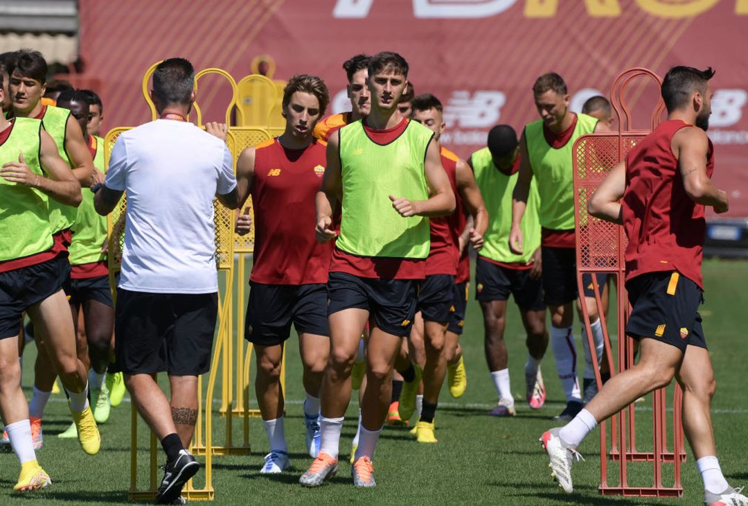 La Rifinitura Della Roma A Trigoria In Vista Della Salernitana FOTO