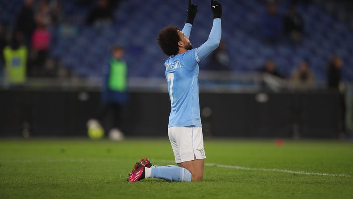 Lazio Felipe Anderson Punta Al Gol Numero In Biancoceleste