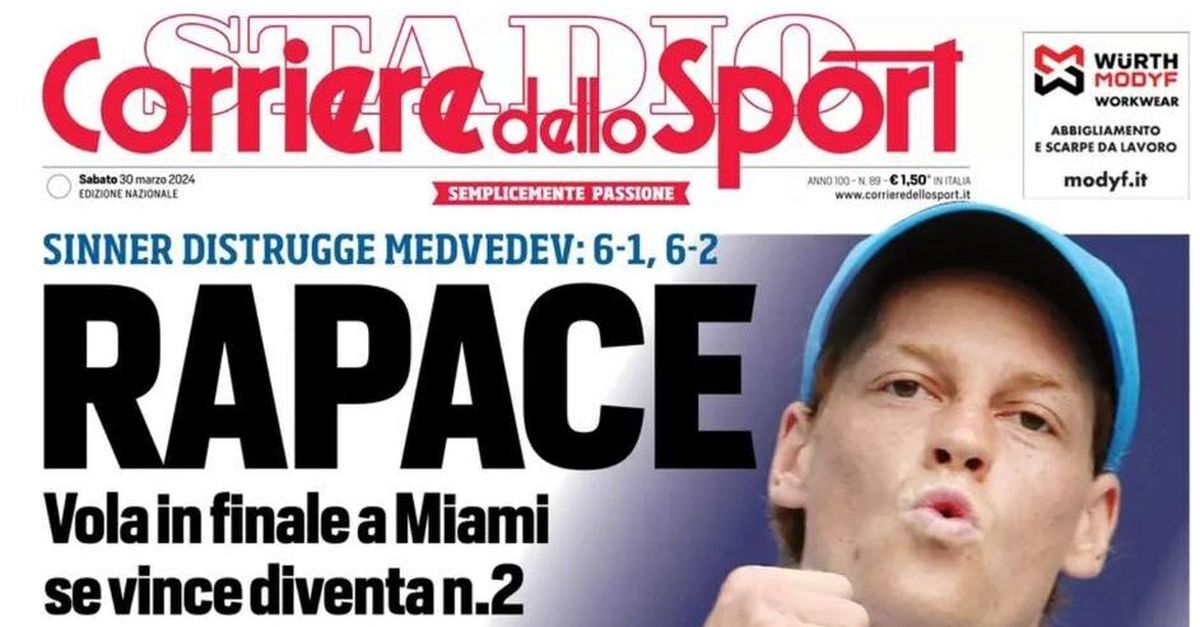 Prima Pagina Corriere Dello Sport Oggi Napoli Tutti Abbracciati A