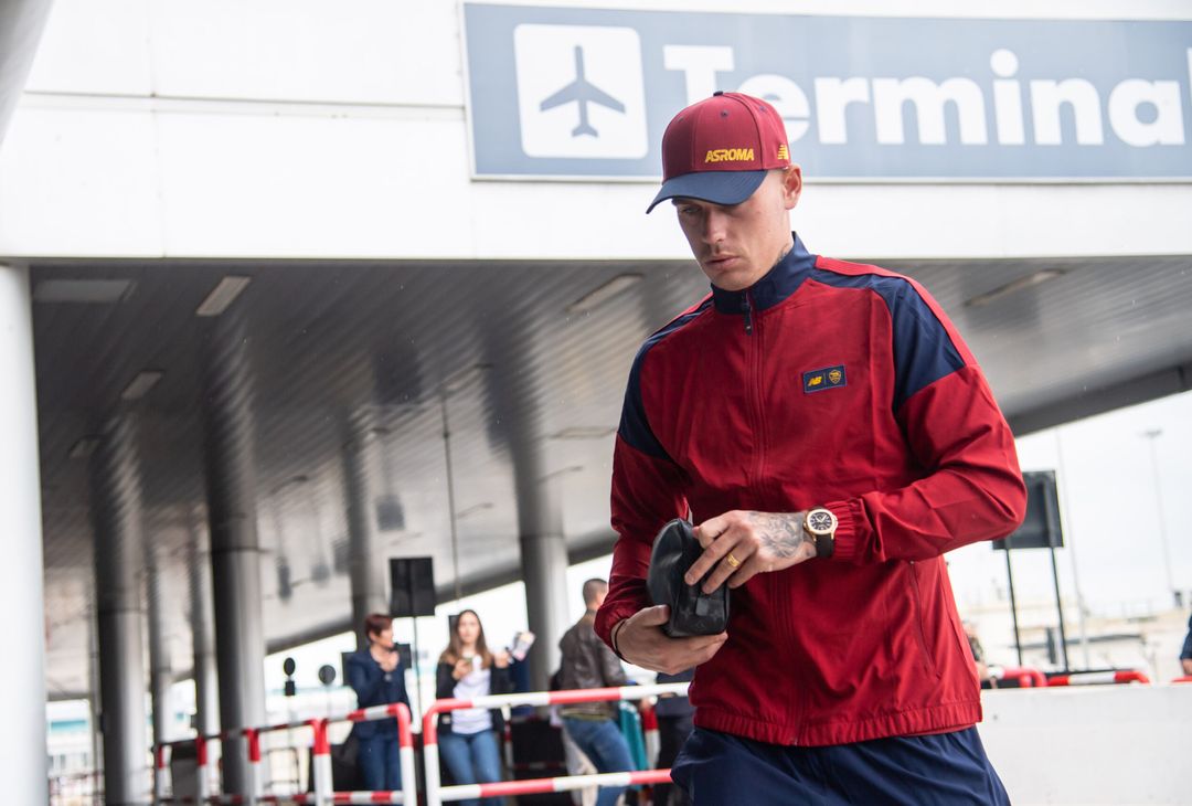 Roma In Viaggio Per Monza Con La Squadra Anche Gli Infortunati Foto