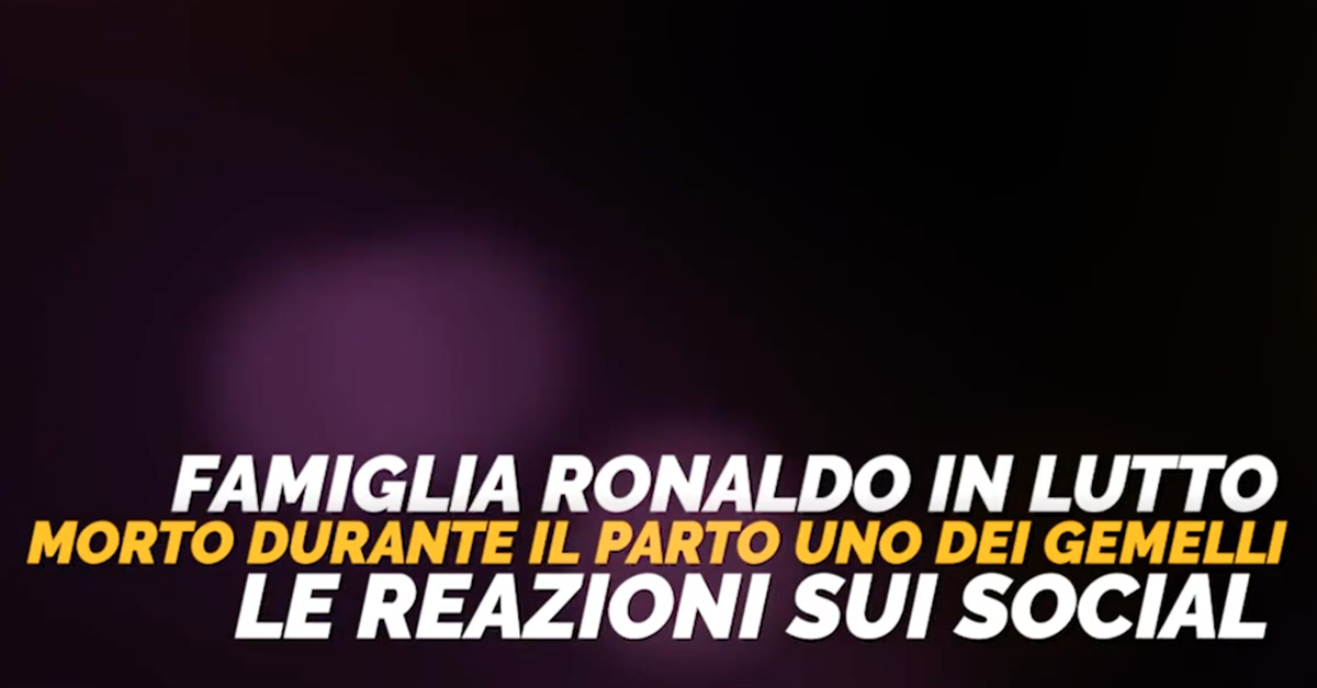 Video Il Mondo Del Calcio Si Stringe Intorno A Ronaldo Per La Perdita