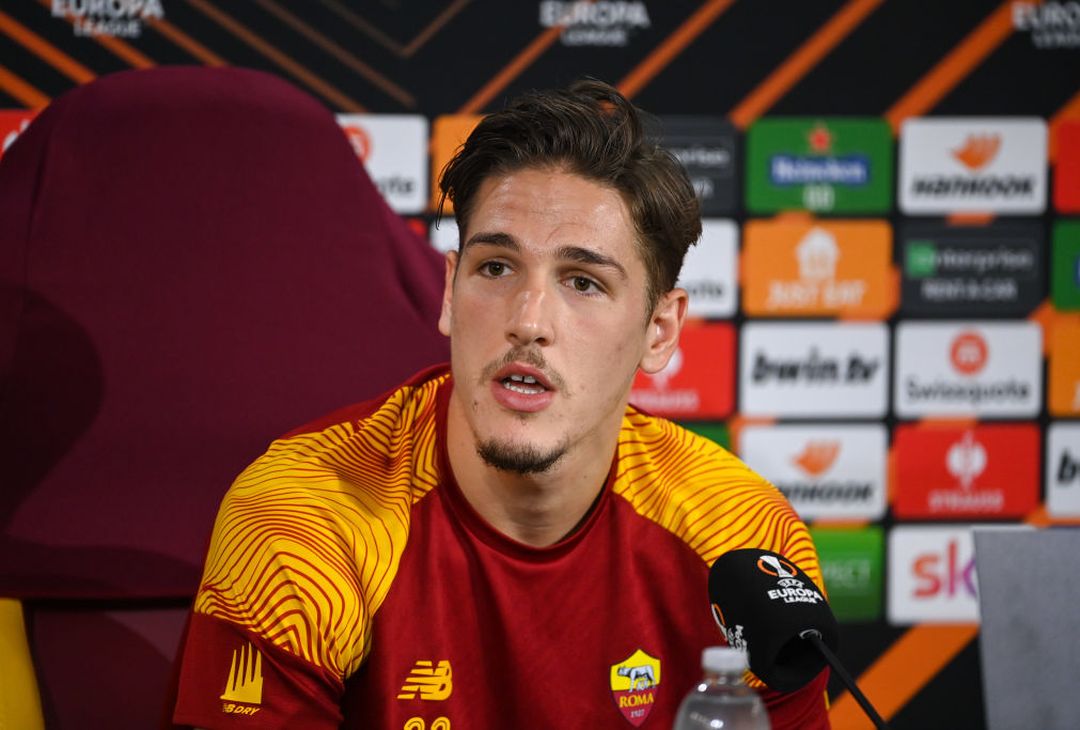 Roma Helsinki Mourinho E Zaniolo In Conferenza Stampa Foto Gallery