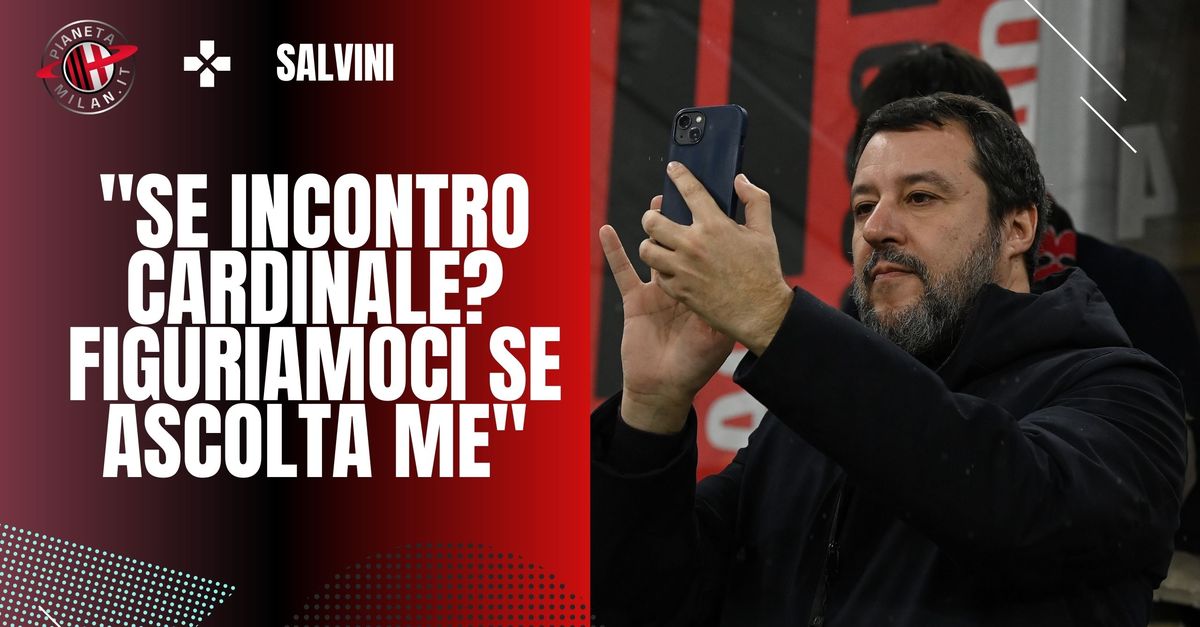 Salvini Milan Spero In Un Rinascimento Stadio Prima Si Fa E Meglio