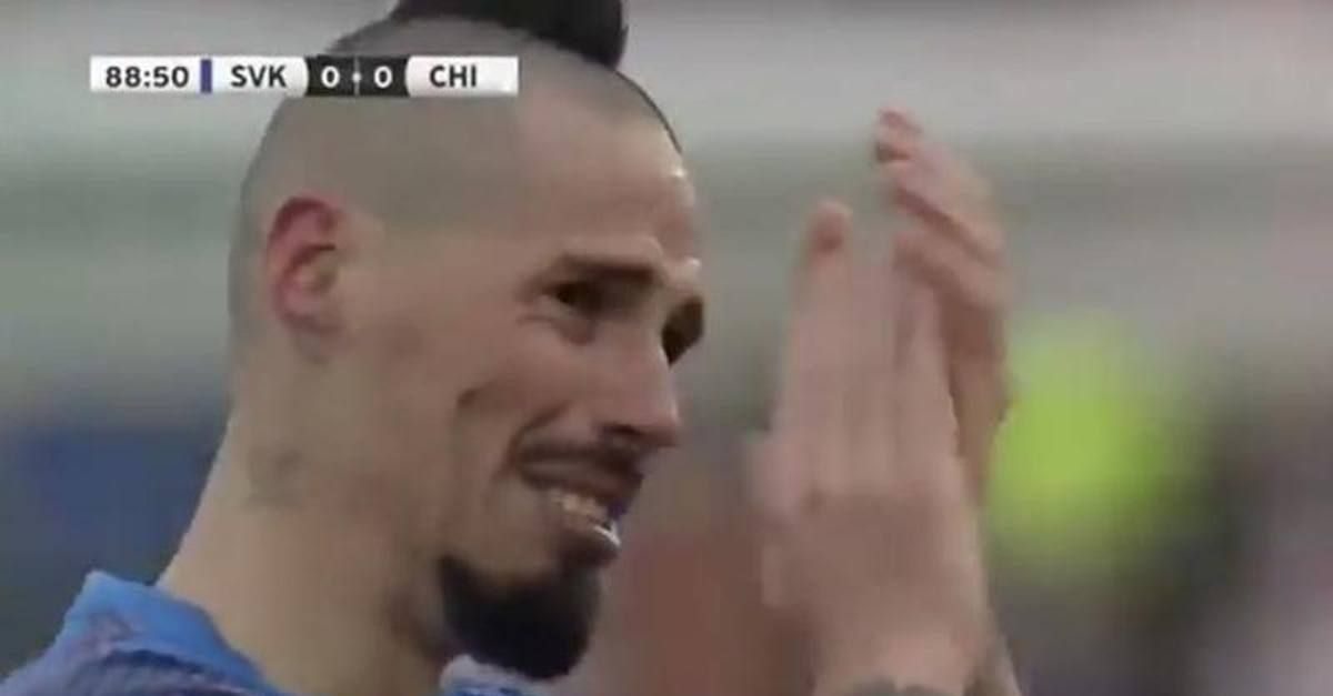 Hamsik Lascia La Slovacchia Lacrime E Brividi Al Suo Addio VIDEO