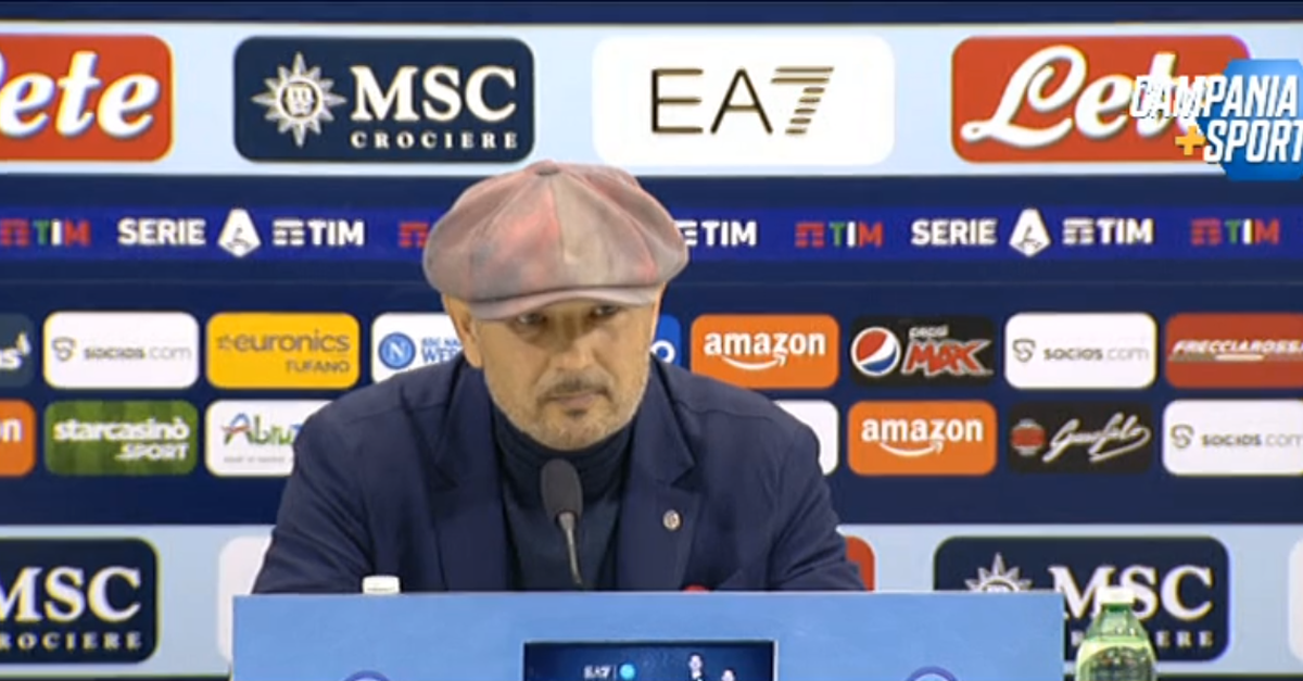 Bologna Mihajlovic In Conferenza Il Napoli Avrebbe Vinto Anche Senza