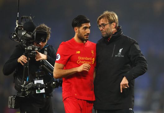 Emre Can Klopp (getty images) Emre Can Klopp