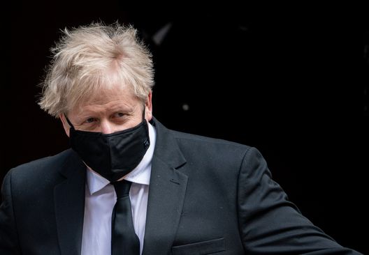 LONDON, ENGLAND - APRIL 14: British Prime Minister, Boris Johnson, leaves for the first Prime Ministers Questions after the Easter Recess at Downing Street on April 14, 2021 in London, England. (Photo by Chris J Ratcliffe/Getty Images) LONDON, ENGLAND - APRIL 14: British Prime Minister, Boris Johnson, leaves for the first Prime Ministers Questions after the Easter Recess at Downing Street on April 14, 2021 in London, England. (Photo by Chris J Ratcliffe/Getty Images)