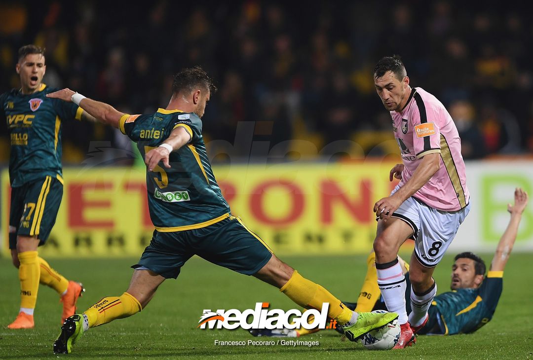  during the Serie B match between Benevento and Carpi FC at Stadio Ciro Vigorito on April 14, 2019 in Benevento, Italy. 