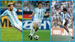 Da Zanetti a Maradona, scelto l’11 più forte della storia della nazionale argentina