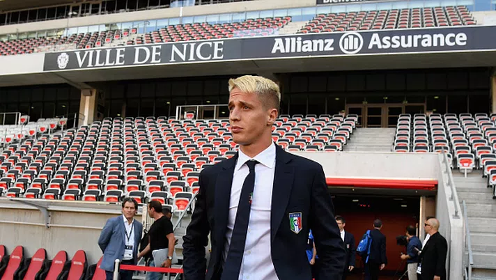 Andrea Conti, terzino dell'Atalanta e della Nazionale, fonte Getty Images