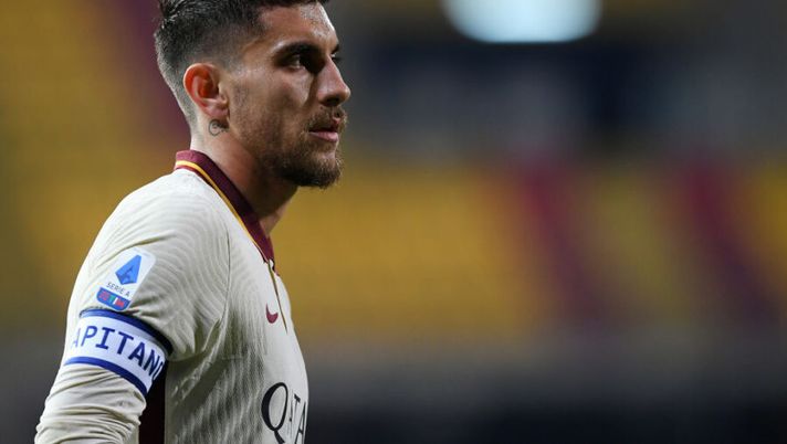 BENEVENTO, ITALY - FEBRUARY 21: Lorenzo Pellegrini of AS Roma during the Serie A match between Benevento Calcio and AS Roma at Stadio Ciro Vigorito on February 21, 2021 in Benevento, Italy. (Photo by Francesco Pecoraro/Getty Images) NEWS – Pellegrini, Ounas, Caputo, Raspadori, Belotti, Mandzukic, Dybala: le novità - immagine 1