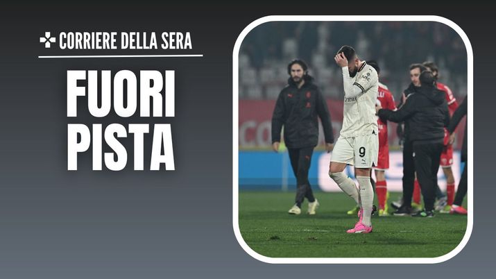 Olivier Giroud AC Milan Monza-Milan 4-2 Serie A 2023-2024