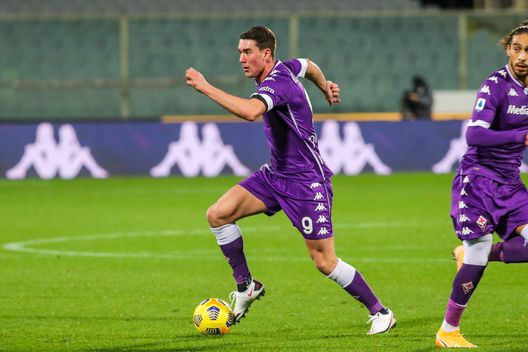  GERMOGLI PH: 7 DICEMBRE 2020 FIRENZE STADIO ARTEMIO FRANCHI SERIE A FIORENTINA VS GENOA NELLA FOTO VLAHOVIC 