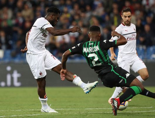 Il gol di Kessié a Reggio Emilia (GETTY Images) Il gol di Kessié a Reggio Emilia (GETTY Images)