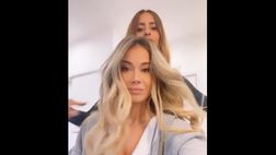 VIDEO / Diletta Leotta si prepara per la diretta: ecco il suo backstage