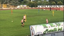 VIDEO Ritiro Palermo, rosa in campo: palleggi per De Rose, Valente e Marconi
