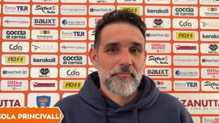 Sussulto d’orgoglio del Cjarlins Muzane, Princivalli: “Questa è la serie D, si dice che…” - immagine 1