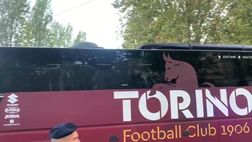 Video- Torino-Sassuolo, l’arrivo del pullman dei granata allo stadio