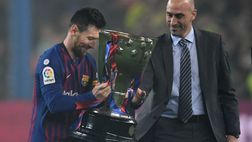 Liga, il Barcellona campione: decide sempre Messi, decimo campionato per lui