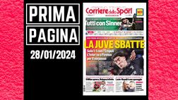 Prima pagina Corriere dello Sport: il Milan spreca. Bologna infinito