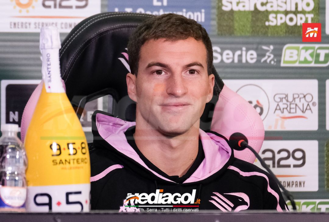 FOTO PALERMO, Edoardo Masciangelo presentato in conferenza stampa (Gallery) - immagine 10