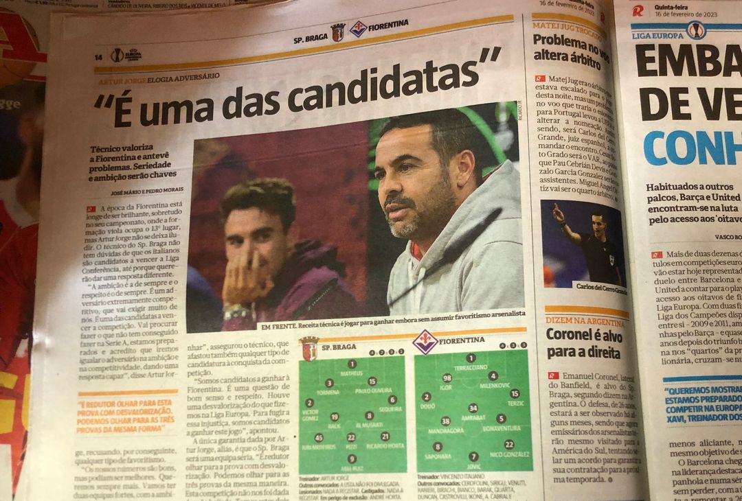 FOTO VN – I titoli dei giornali portoghesi. “Qui comandano i guerrieri” - immagine 6