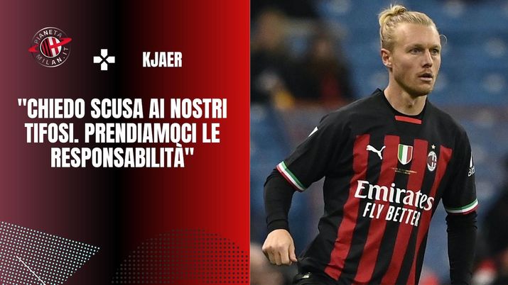 intervista Kjaer AC Milan derby Milan-Inter 0-3 Supercoppa Italiana