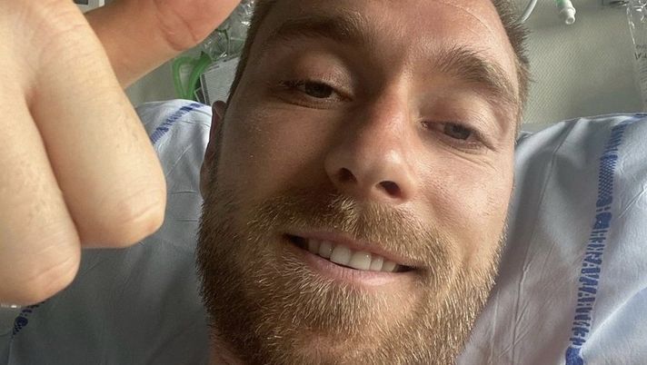 Eriksen sui social: “Grazie a tutti. Sto bene, date le circostanze” 