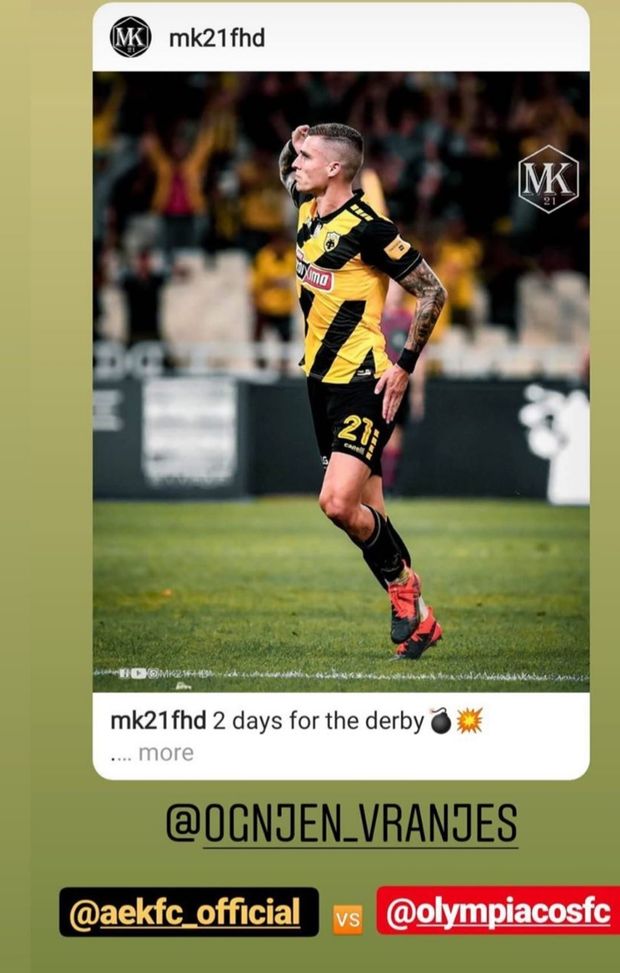 Aek-Olympiacos: il conto alla rovescia di Vranjes Aek-Olympiacos: il conto alla rovescia di Vranjes