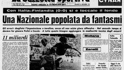 Italia imbattuta con la Finlandia da 107 anni, ma lo “scherzo” del 1975 ci costò caro! Tutti i numeri storici della sfida