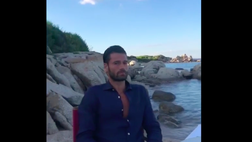 VIDEO / Inter, Candreva e Allegra in riva al mare: cena romantica per la coppia nerazzurra