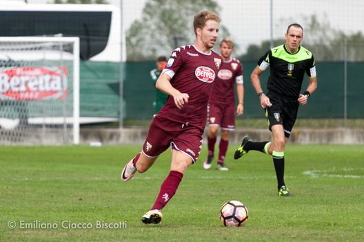 Gustafson in Torino-Pescara Primavera 2-0 del 15/10/2016 
