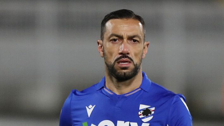 LA SPEZIA, ITALY - JANUARY 11: Fabio Quagliarella of UC Sampdoria looks on during the Serie A match between Spezia Calcio and UC Sampdoria at Stadio Alberto Picco on January 11, 2021 in La Spezia, Italy. (Photo by Gabriele Maltinti/Getty Images) Secolo XIX: “Sampdoria, la decisione sulla coppia d’attacco per il Parma” - immagine 1