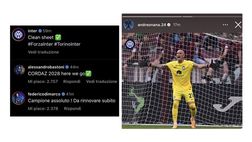 Inter, la parata di Cordaz gasa i suoi compagni sui social | VIDEO