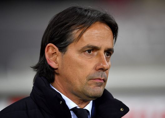 TURIN, ITALY - MARCH 13: Simone Inzaghi, Head Coach of FC Internazionale reacts during the Serie A match between Torino FC and FC Internazionale at Stadio Olimpico di Torino on March 13, 2022 in Turin, Italy. (Photo by Valerio Pennicino/Getty Images)