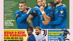 Prima Pagina, La Gazzetta dello Sport: “Italia vai così! Ibra gran ritorno dopo 5 anni”