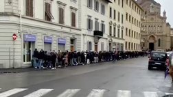 Fiorentina, moltissimi tifosi in fila al botteghino per la partita contro la Juventus