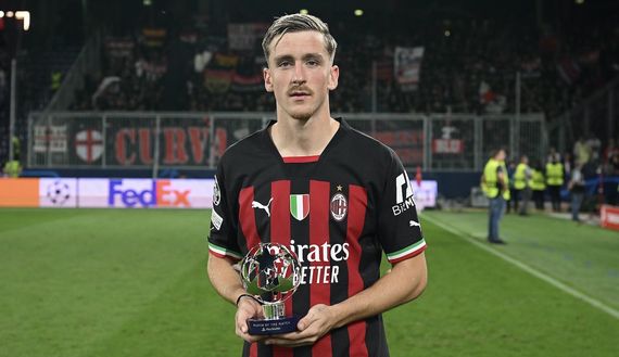 Alexis Saelemaekers AC Milan Salisburgo-Milan 1-1 Champions League 2022-2023
