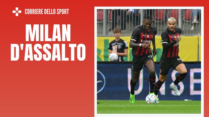 Milan-Juventus, torna l'asse Leao-Theo Hernandez | Serie A News (getty images)