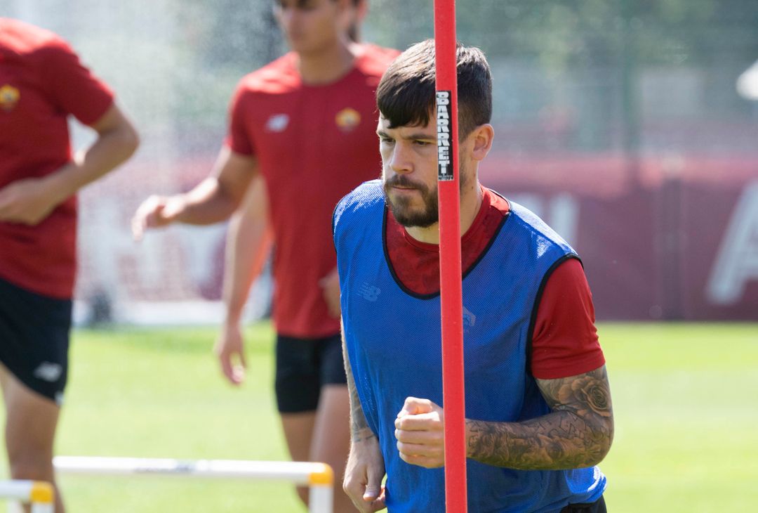 Trigoria, ripresa degli allenamenti a tre giorni da Roma-Venezia – FOTO GALLERY - immagine 27