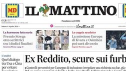 PRIMA PAGINA IL MATTINO OGGI: “Missione Europa per Kvara e Osi, poi sarà divorzio”